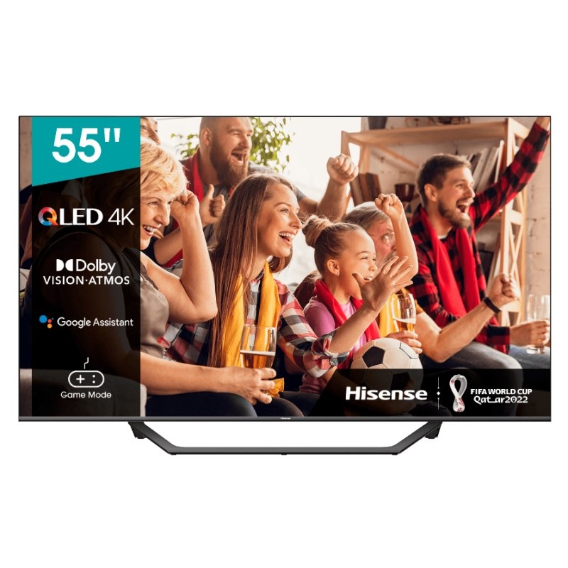 Hisense 55A7GQ 139,7 cm (55") 4K Ultra HD Smart TV Wi-Fi Preto