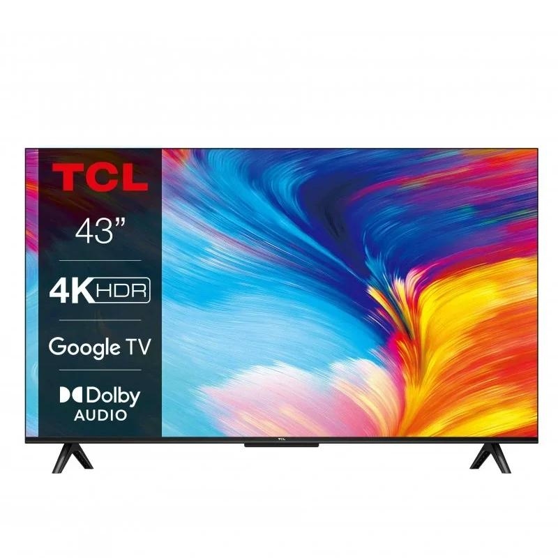 TCL P63 43P631 TV 109,2 cm (43") 4K Ultra HD Smart TV Preto 240 cd/m²