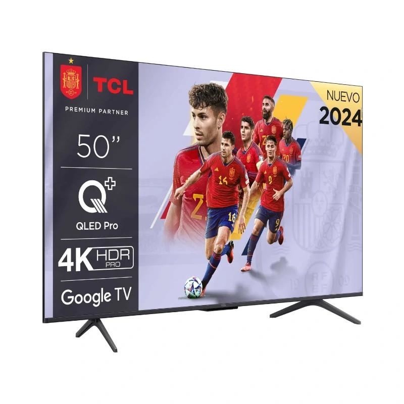 TCL C65 50C655 TV 127 cm (50") 4K Ultra HD Smart TV Wi-Fi Titânio 430 cd/m²