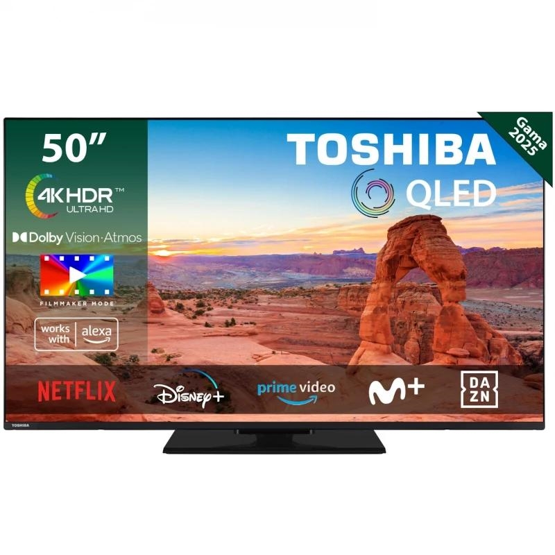 Toshiba | Smart TV | TV 50"50QV3463DG | 10W | UHD | QLED