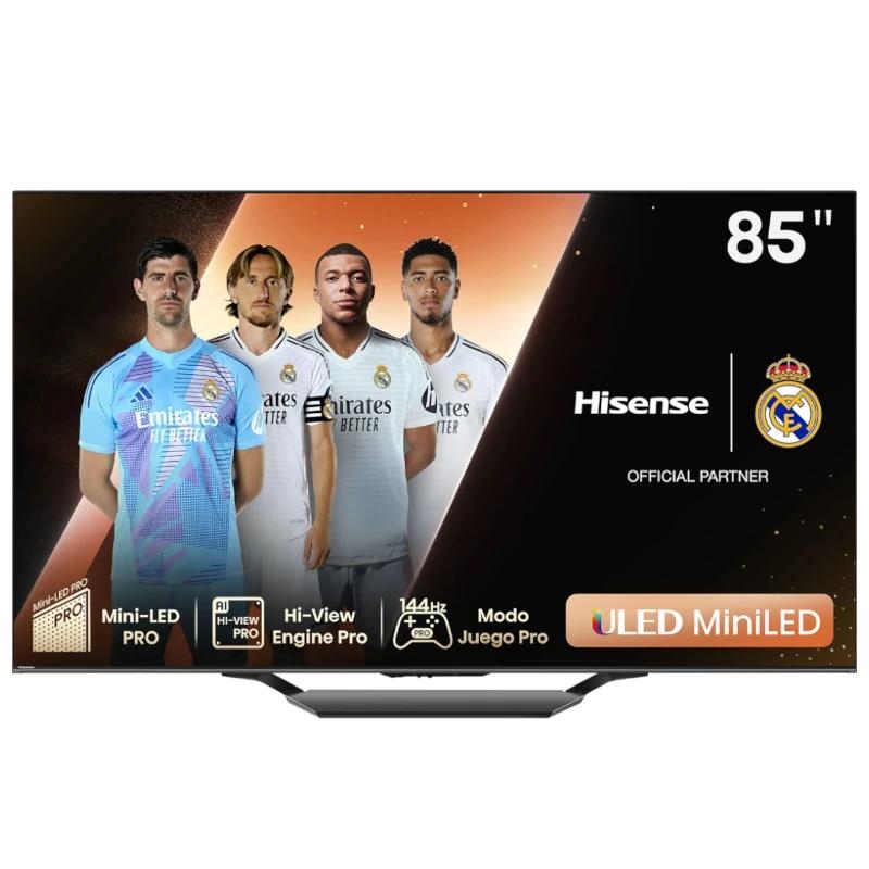 Hisense 85U7NQ 2,16 m (85") 4K Ultra HD Smart TV Wi-Fi Antracite 1500 cd/m²