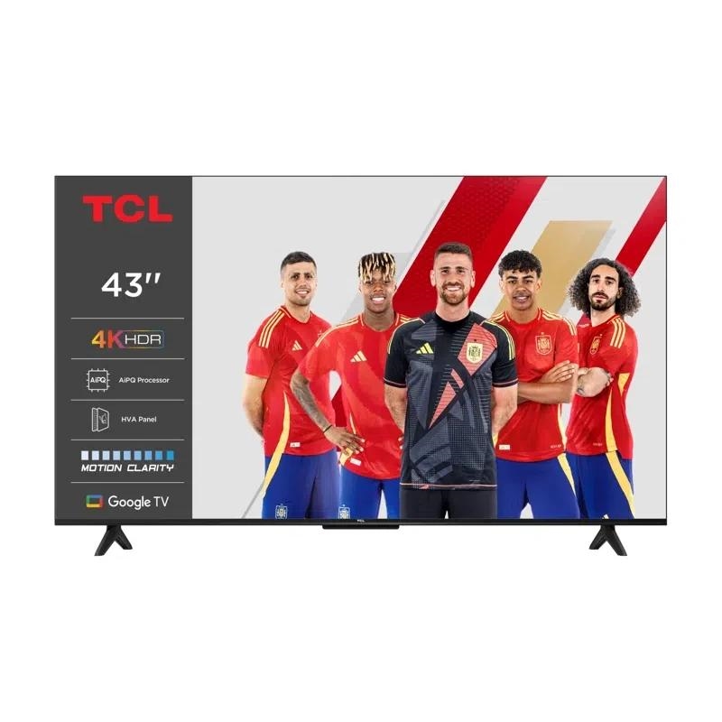 TCL P6K 43P6K TV 109,2 cm (43") 4K Ultra HD Smart TV Wi-Fi Metálico