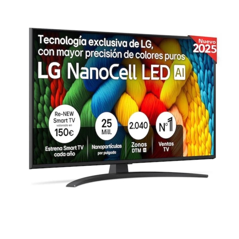 LG | Smart TV | 43NANO81A6A TV 43" | UHD
