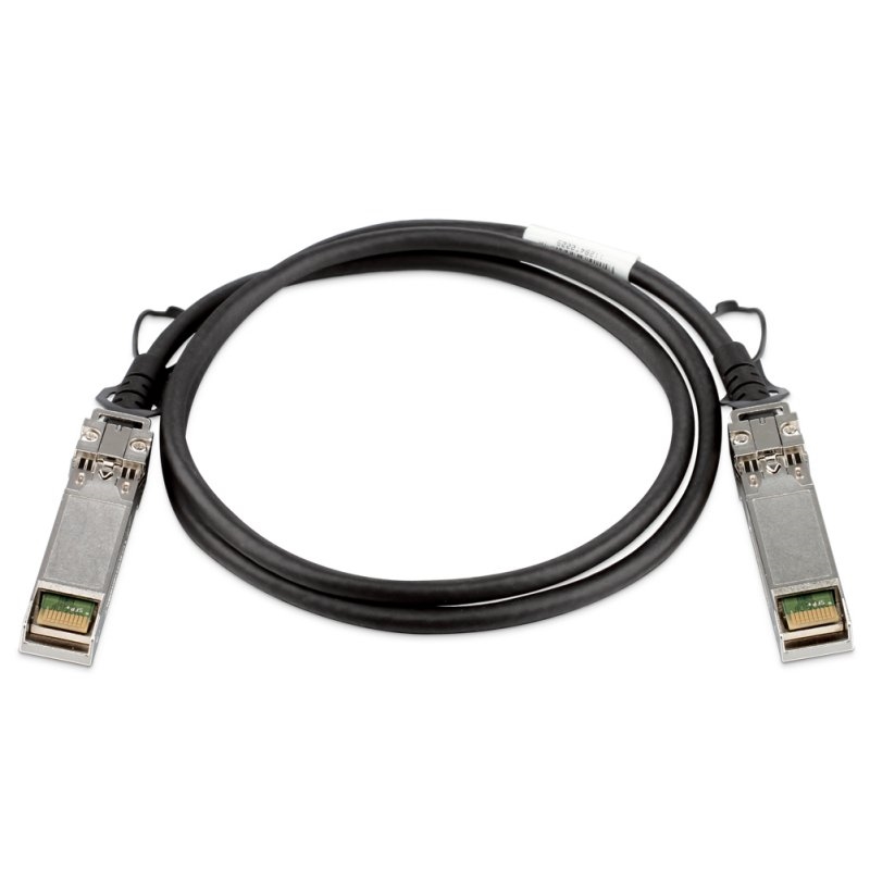 D-Link DEM-CB100S Cabo InfiniBand/Fibra Ótica 1 m SFP+ Preto