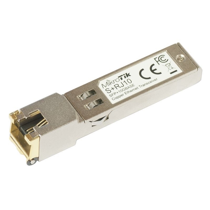 Mikrotik | S+RJ10 Módulo SFP+ | 10GB