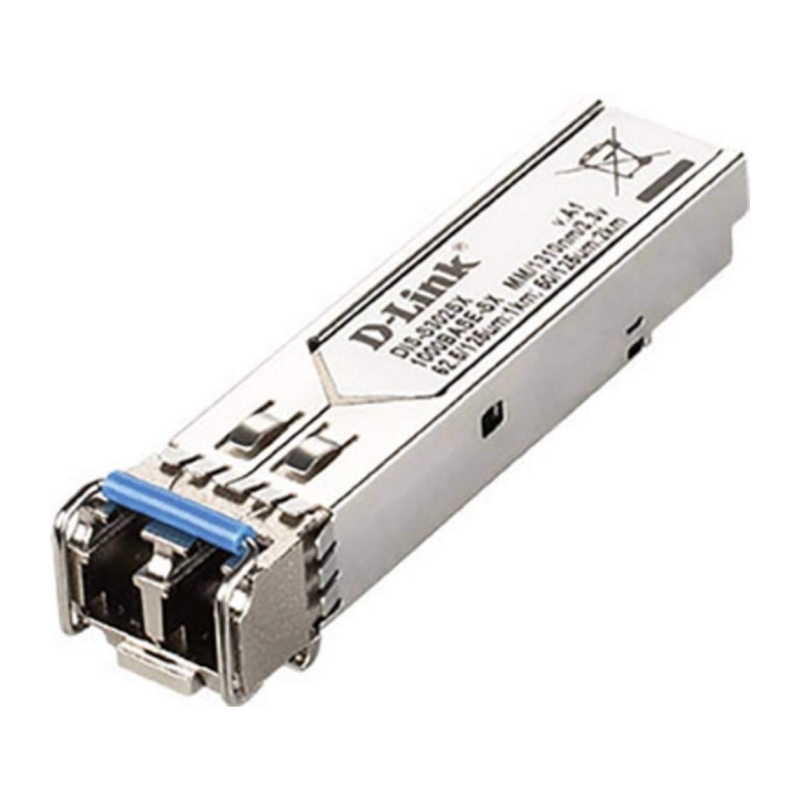 D-Link DIS‑S302SX módulo de transcetor de rede Fibra ótica 1000 Mbit/s mini-GBIC