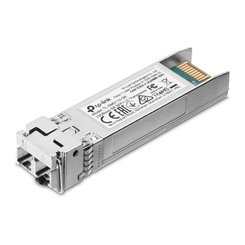 TP-Link Omada SM5110-SR módulo de transcetor de rede Fibra ótica 10000 Mbit/s SFP+ 850 nm