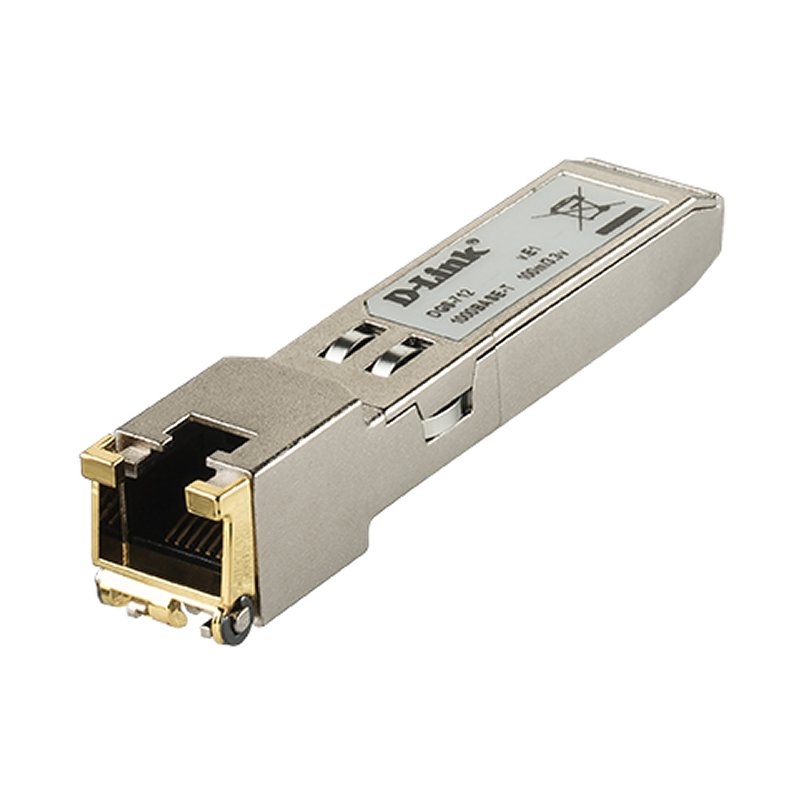 D-Link DGS-712 módulo de transcetor de rede Cobre 1000 Mbit/s SFP