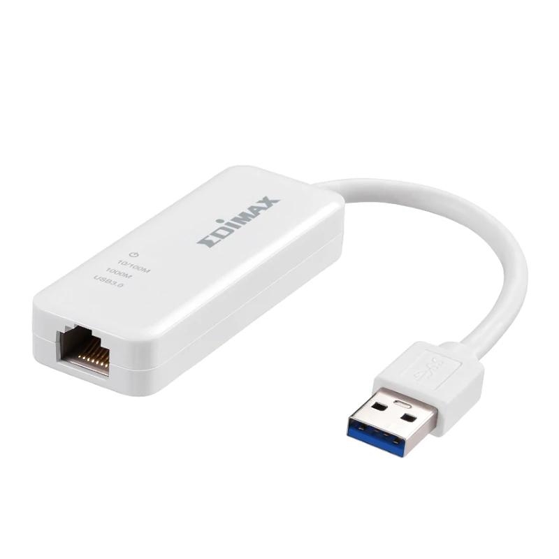 Edimax | EU-4306 V2 Adaptador USB 3.0 Ethernet | 3 Portas