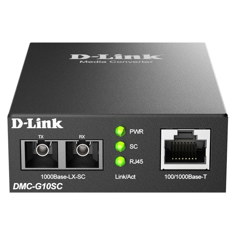 D-LINK | DMC-G10SC Conversor Mídia SC SM | 65W