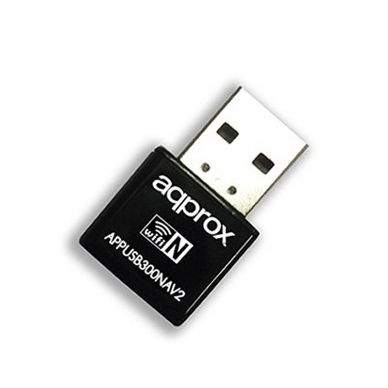 Approx! | APPUSB300NAV2 Placa Rede | N300 | Preto