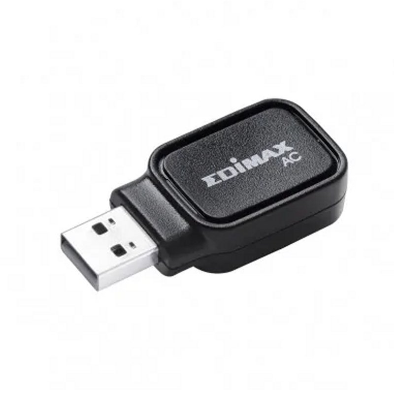 Edimax | EW-7611UCB Adaptador USB | AC600 2 Portas | Preto