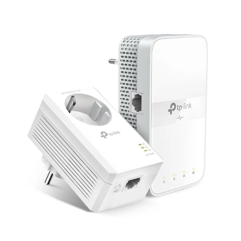 TP-Link TL-WPA7617 KIT adaptador de rede PowerLine 1200 Mbit/s Ethernet LAN Wi-Fi Branco 2 unidade(s)
