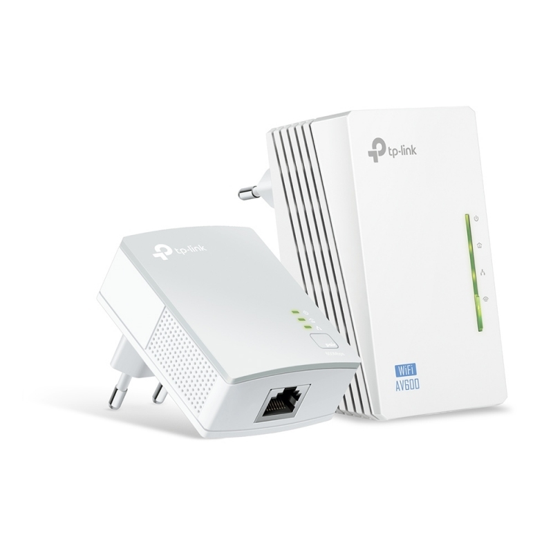 TP-Link TL-WPA4220 KIT 600 Mbit/s Ethernet LAN Wi-Fi Branco 2 unidade(s)