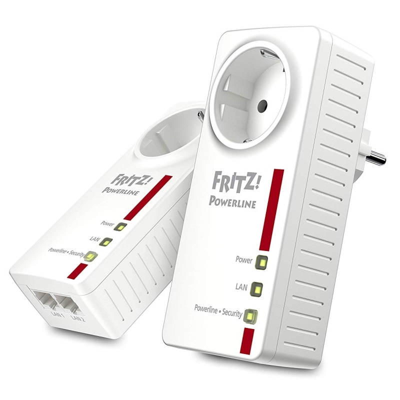 Powerline FRITZ! 1220 Set INT 1200 Mbit/s Ethernet LAN Branco 2 unidade(s)