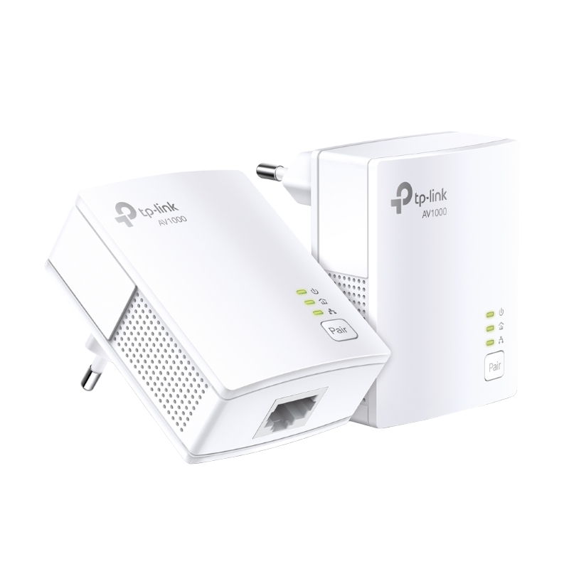 TP-Link TL-PA7017 KIT adaptador de rede PowerLine 1000 Mbit/s Ethernet LAN Branco 2 unidade(s)