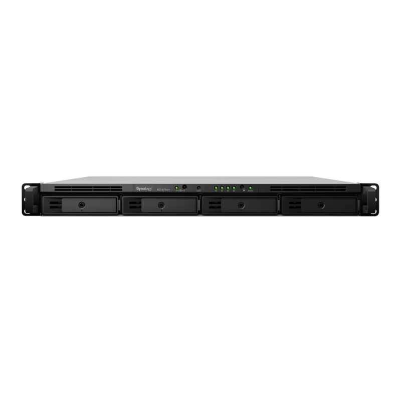 Synology | RS1619xs+ NAS Estação Rack 4Bay | 150W | 3.5" | 64GB | 8GB