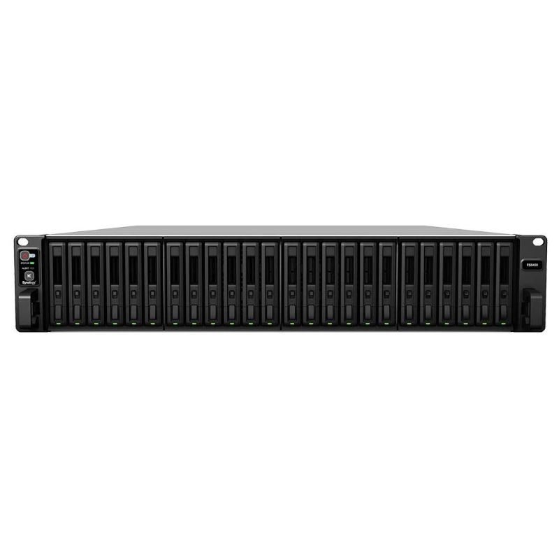Synology | FS6400 NAS Estação Flash 24Bay | 800W | 2.5" | 512GB | 32GB