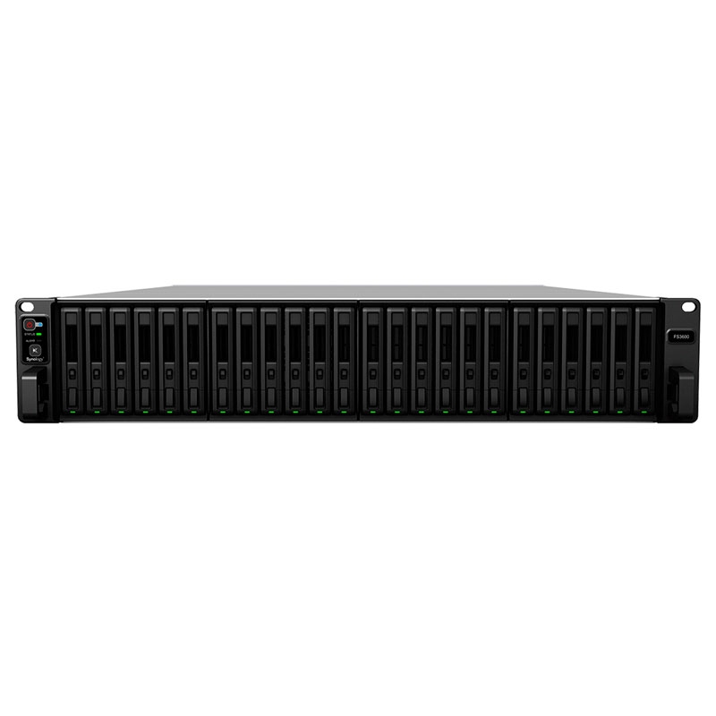 Synology | FS3600 NAS 24Bay Estação Flash | 500W | 2.5" | 128GB | 16GB