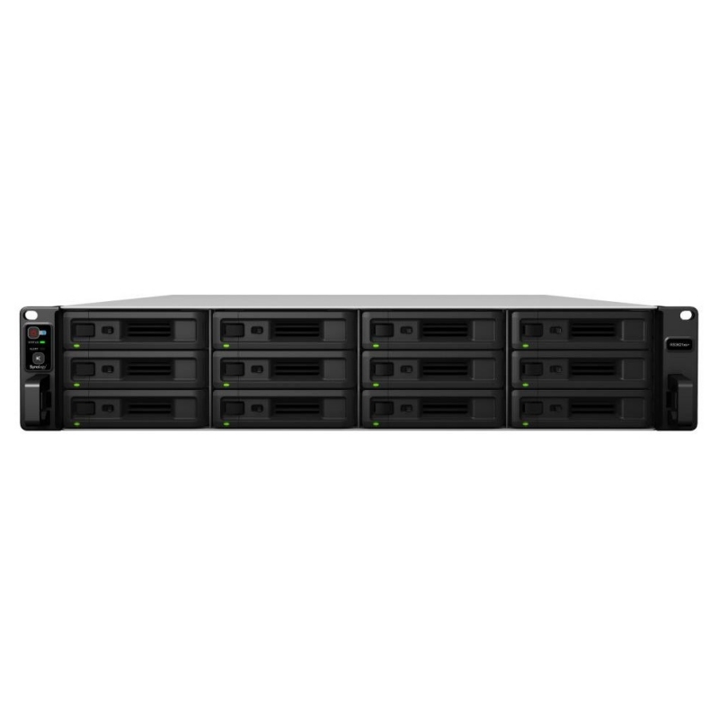 Synology | RS3621RPxs NAS 12-bay 2U Rack Station | 3.5" | 64GB | 8GB