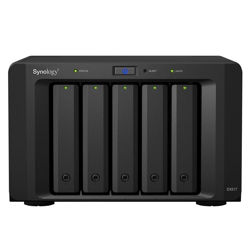 Synology | DX517 Unidade Expansão 5Bay Disk | 200W | 3.5" | 12TB