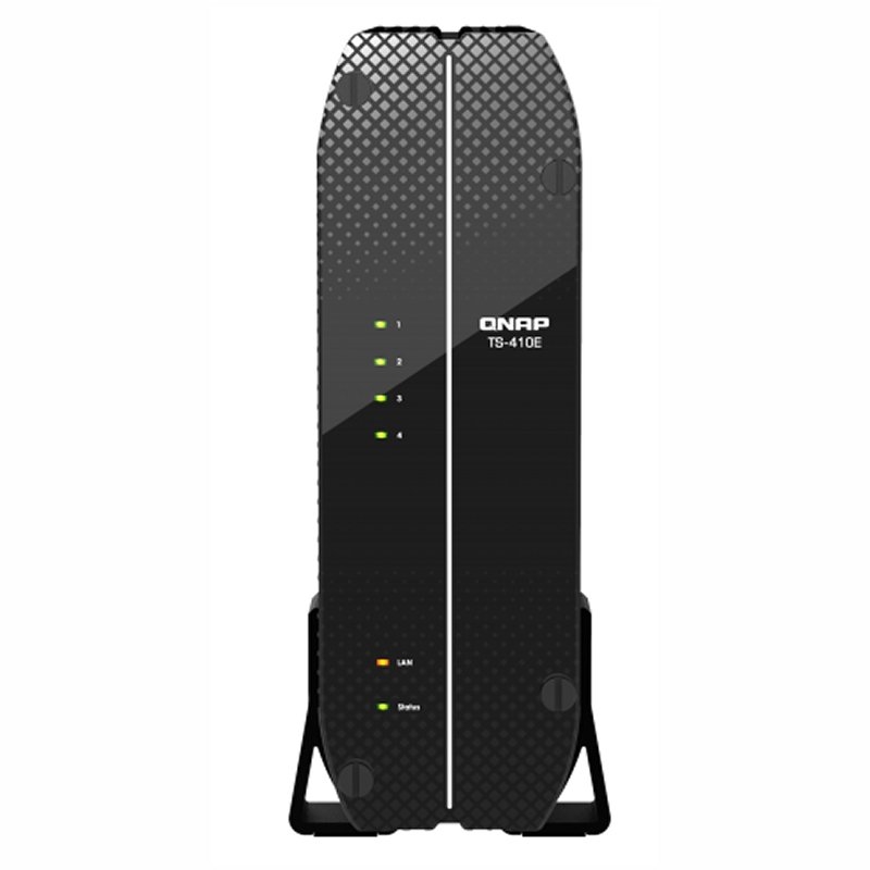 QNAP TS-410E NAS Tower Intel® Celeron® J6412 8 GB 0 TB QNAP QTS Preto