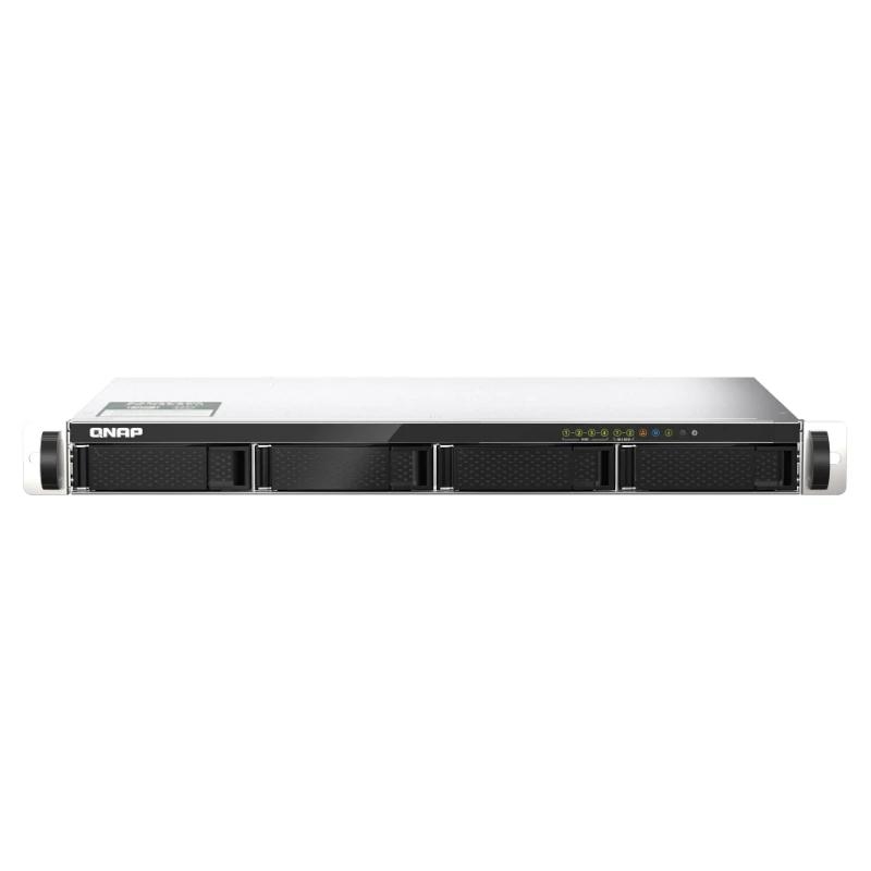 QNAP TS-435XEU NAS Rack (1U) Marvell CN9131 4 GB DDR4 0 TB QNAP QTS Preto, Cinzento