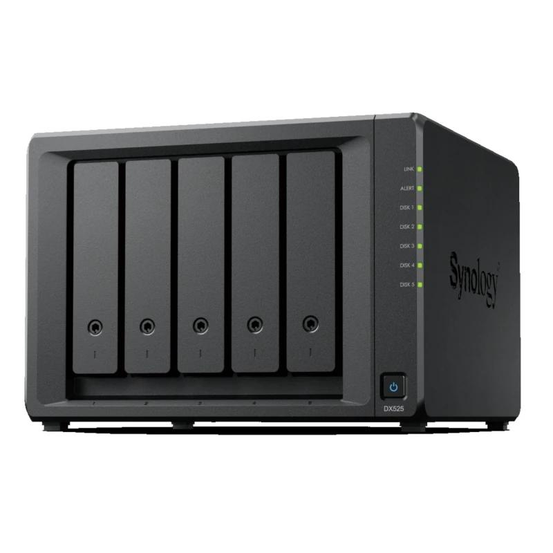 Synology | SSD | Unidade Expansão DX525 5Baías | 90W | 3.5"