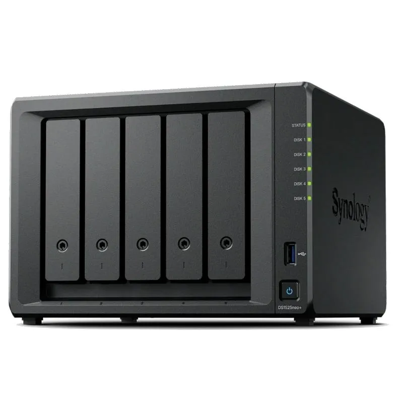 Synology DS1525neo+ NAS 5Bay DiskStation 2x2.5GbE