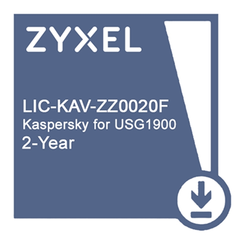 Zyxel E-iCard 2YR AV f/ USG1900 1 licença(s) Download de Software Eletrónico (ESD) 2 ano(s)