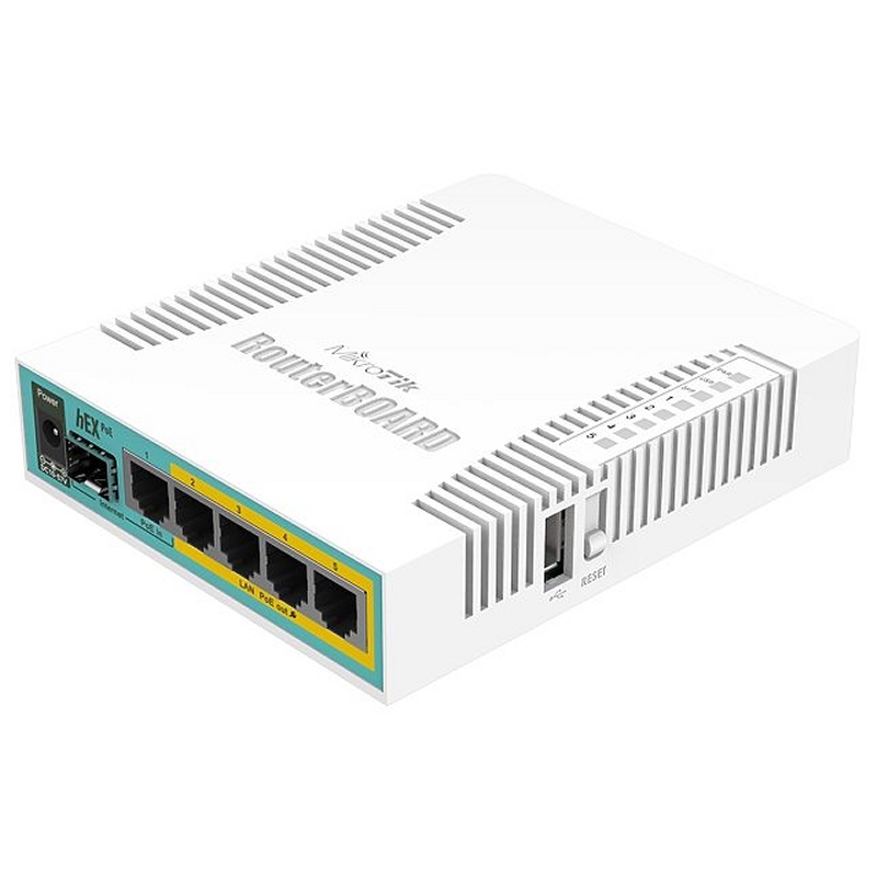Mikrotik | RB960PGS hEX | 5 Portas PoE