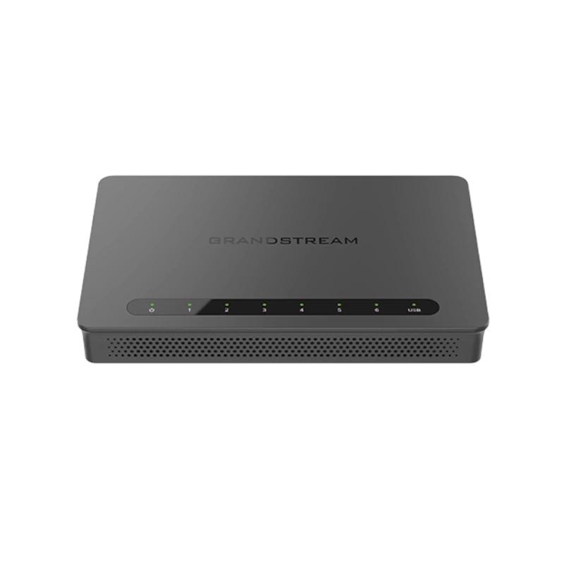 Grandstream | GWN7001 Roteador 6xGbE LAN/WAN DPI | 6 Portas | 12W