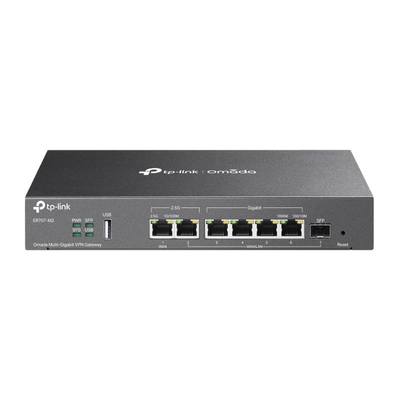 TP-Link Omada ER707-M2 router com fio 2.5 Gigabit Ethernet, Fast Ethernet, Gigabit Ethernet Preto