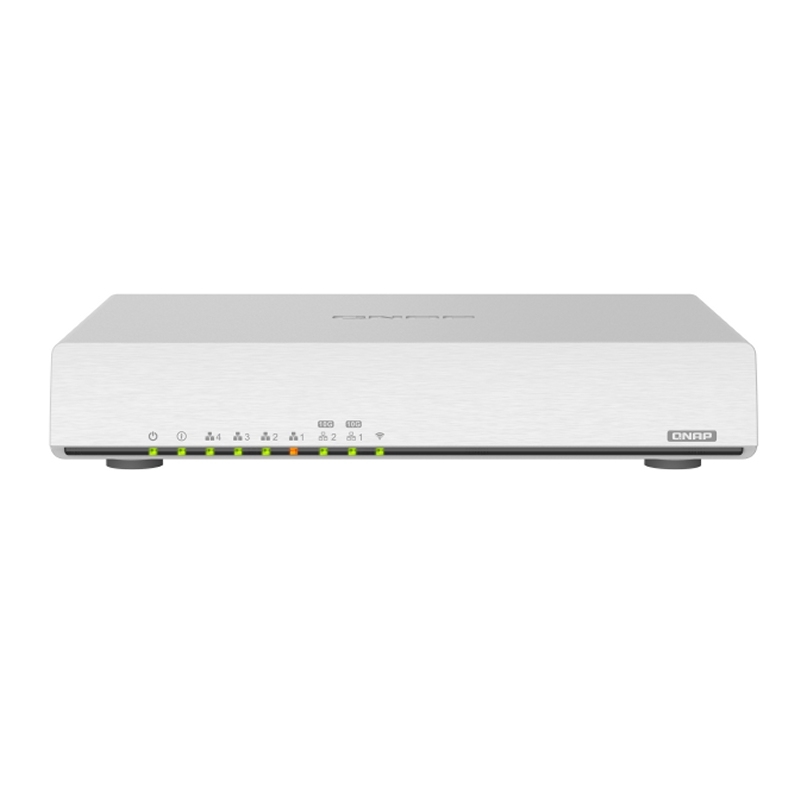 QNAP QHora-301W router sem fios 10 Gigabit Ethernet Dual-band (2,4 GHz / 5 GHz) Branco