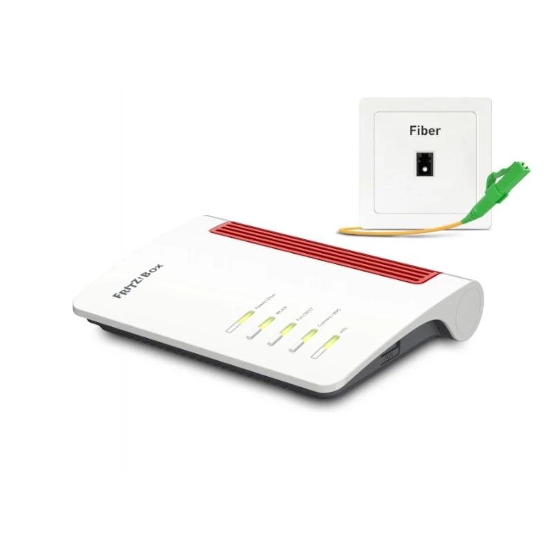 Box FRITZ! 5530 (WITH SFP XGSPON) router sem fios Gigabit Ethernet Dual-band (2,4 GHz / 5 GHz) Branco