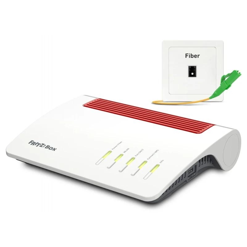 Box FRITZ! 5590 Fiber XGS-PON router sem fios Gigabit Ethernet Dual-band (2,4 GHz / 5 GHz) Branco