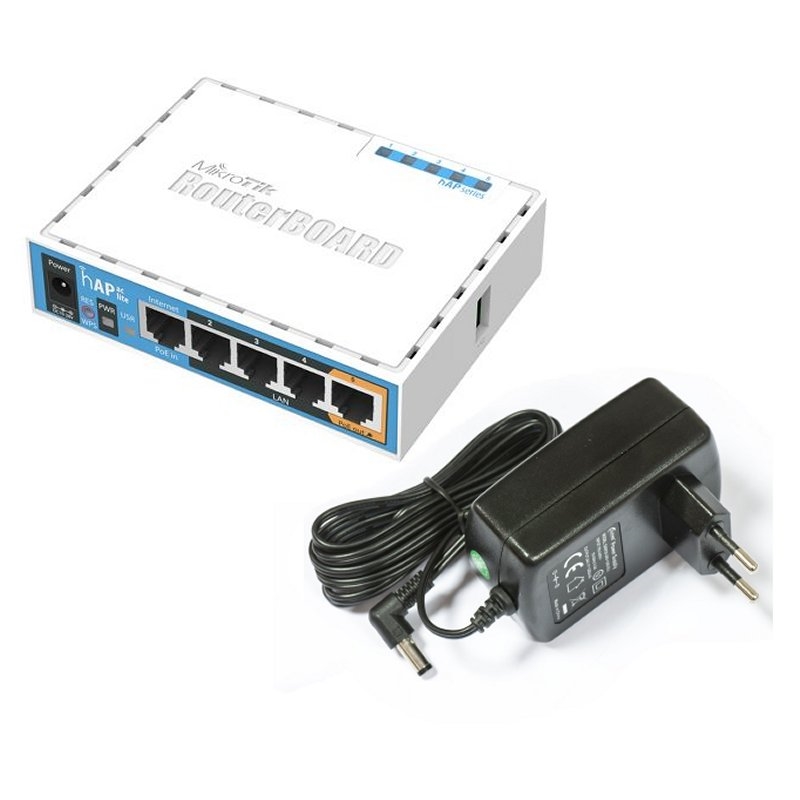 Mikrotik | RB952Ui-5ac2nD hAP AC Lite 5x10/100 5GHz | 4G PoE