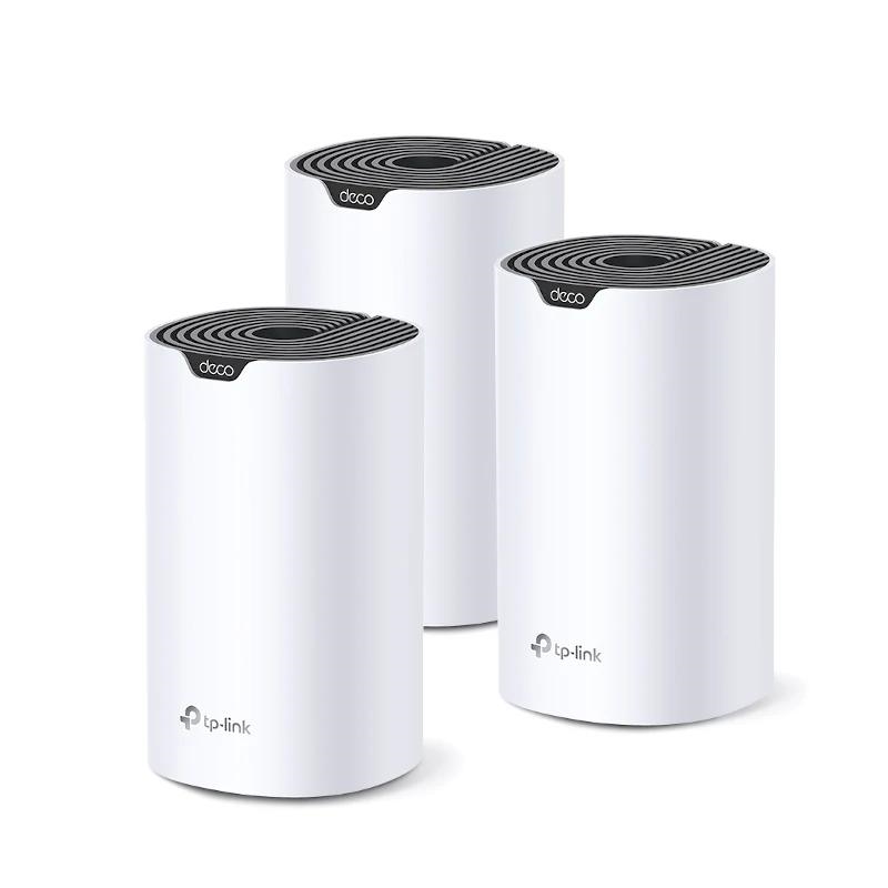 TP-Link Deco S7 (3-pack) Dual-band (2,4 GHz / 5 GHz) Wi-Fi 5 (802.11ac) Branco, Preto Interno