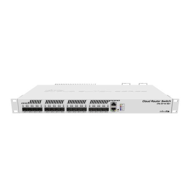 Mikrotik | CRS317-1G-16S+RM 1xGB | 1 Portas | 42W