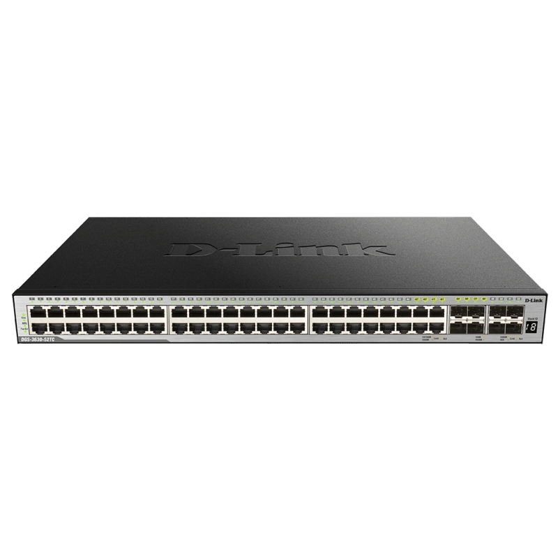 D-LINK | DGS-3630-52TC/SI L3 | 44 Portas | 4K