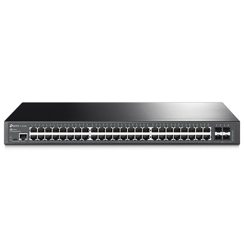 TP-Link Omada SG3452 switch de rede Gerido L2+ Gigabit Ethernet (10/100/1000) 1U Preto