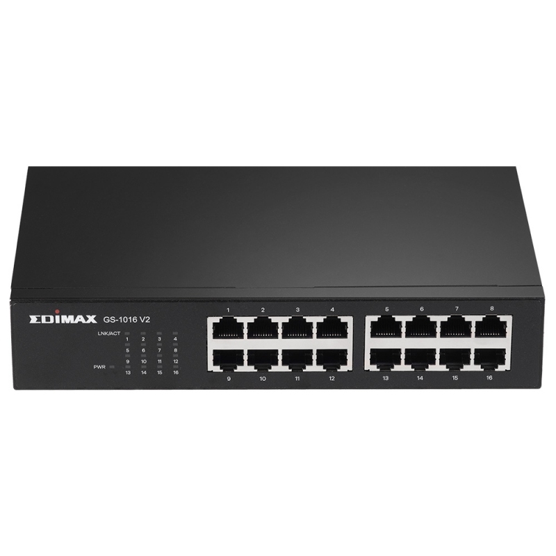 Edimax | Switch | GS-1016 V2 | 16 Portas | 8K