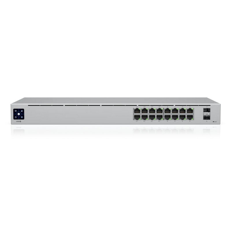 UBIQUITI | Switch | USW-16-POE | 16 Portas POE | 60W | 1.72"