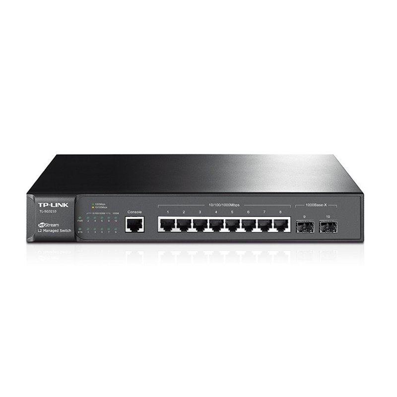 TP-Link Omada SG3210 switch de rede Gerido L2/L3 Gigabit Ethernet (10/100/1000) 1U Preto