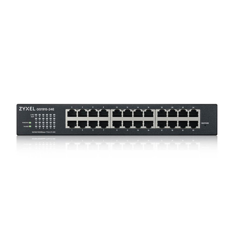 Zyxel GS1915-24E Gerido L2 Gigabit Ethernet (10/100/1000) 1U Preto