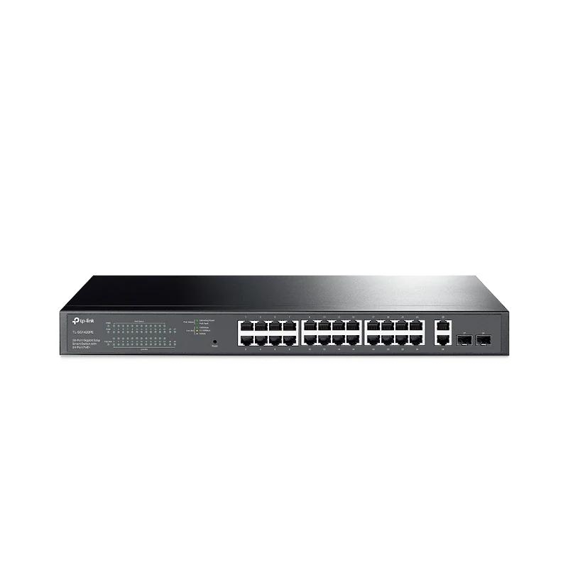 TP-Link TL-SG1428PE switch de rede Gerido L2 Gigabit Ethernet (10/100/1000) Power over Ethernet (PoE) 1U Preto