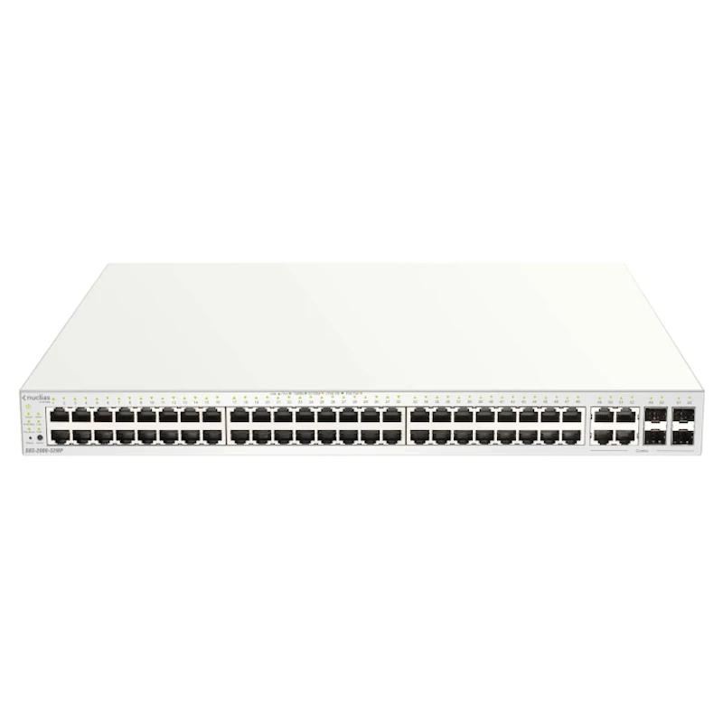 D-Link DBS-2000-52MP/E switch de rede Gerido L2 Gigabit Ethernet (10/100/1000) Power over Ethernet (PoE) Branco