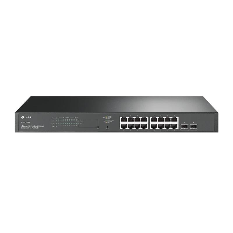 TP-Link Omada SG2218P switch de rede Gerido L2/L2+ Gigabit Ethernet (10/100/1000) Power over Ethernet (PoE) 1U Preto