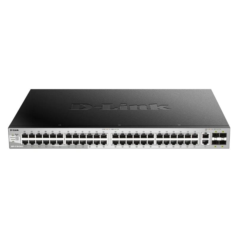 D-Link DGS-3130-54PS/E switch de rede Gerido L3 Gigabit Ethernet (10/100/1000) Power over Ethernet (PoE) Cinzento