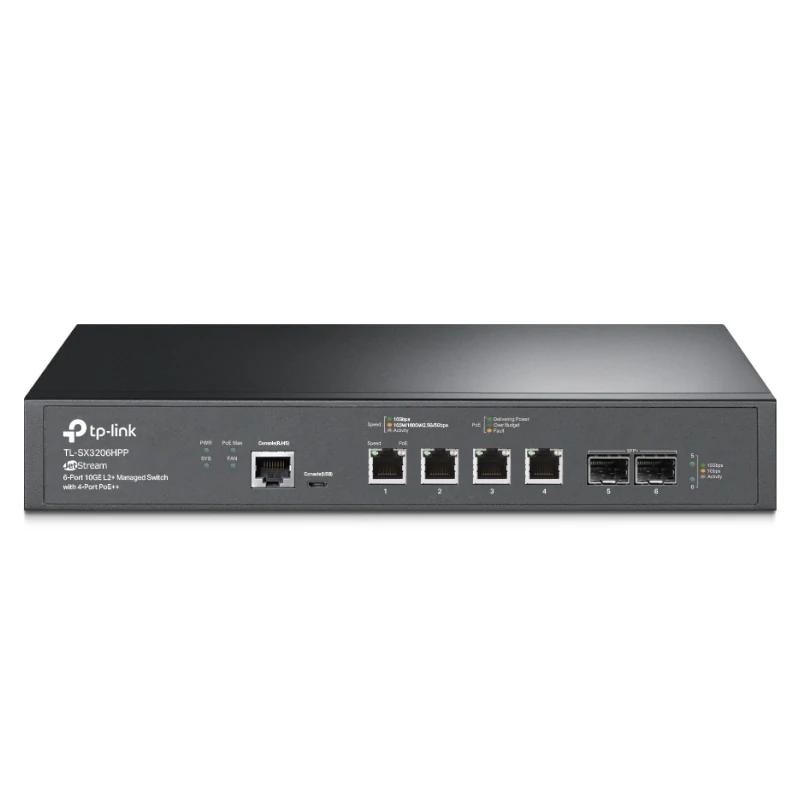 TP-Link Omada SX3206HPP switch de rede Gerido L2+ 10G Ethernet (100/1000/10000) Power over Ethernet (PoE) Preto